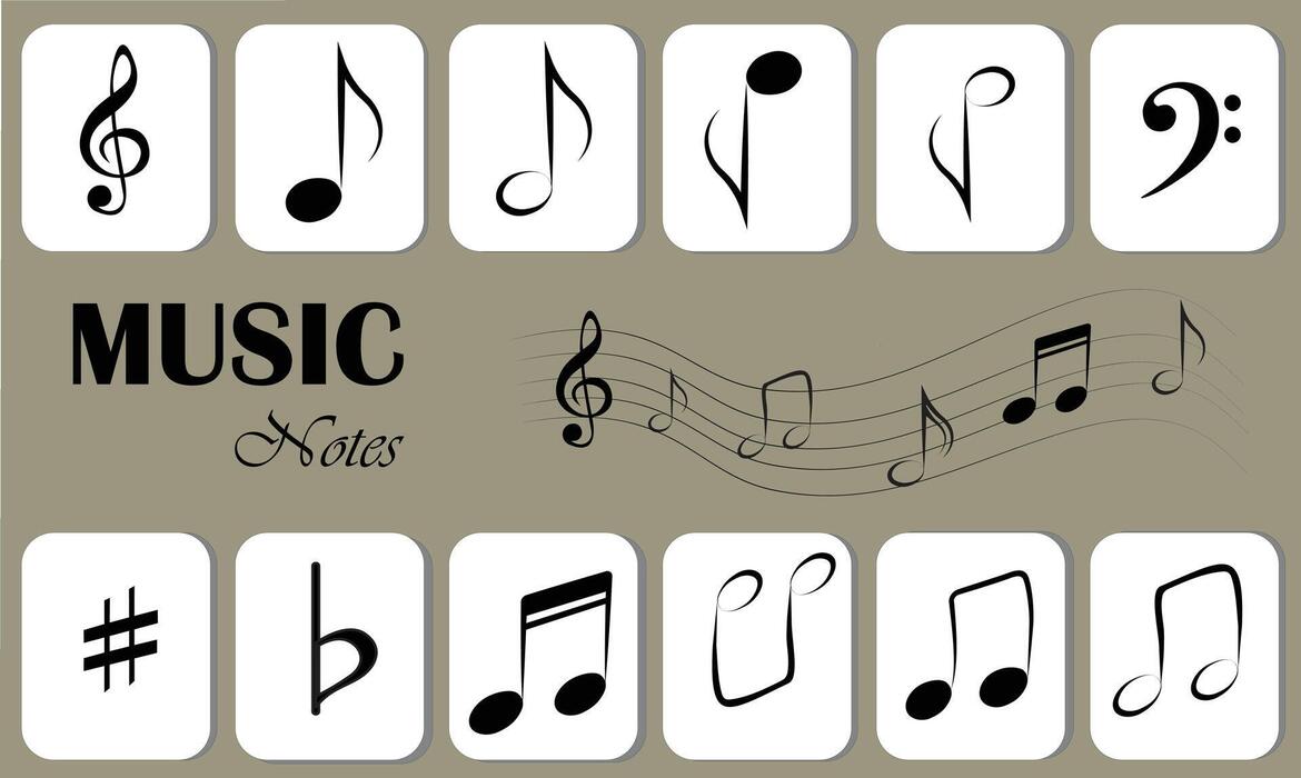 Music Notes Icons
