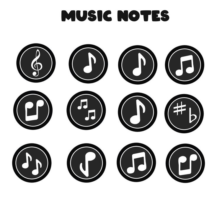 Music Notes Display